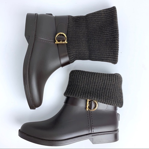 ferragamo rain boots